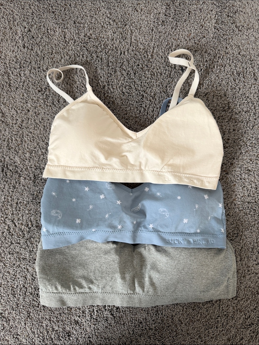 Lucky Brand - 3 pack of bras